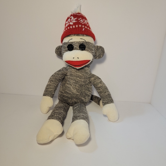 TY Beanie Buddies Collection 2 Sock Monkeys Both Year 2011 - Picture 2 of 12